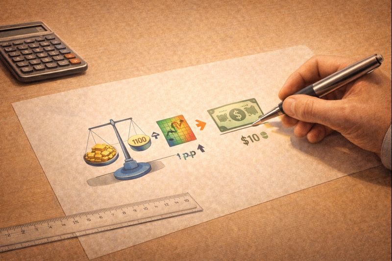 Расчет стоимости пункта и потенциальной прибыли