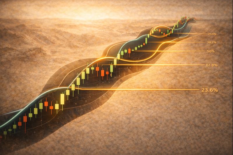 Полосы Боллинджера и Уровни Фибоначчи